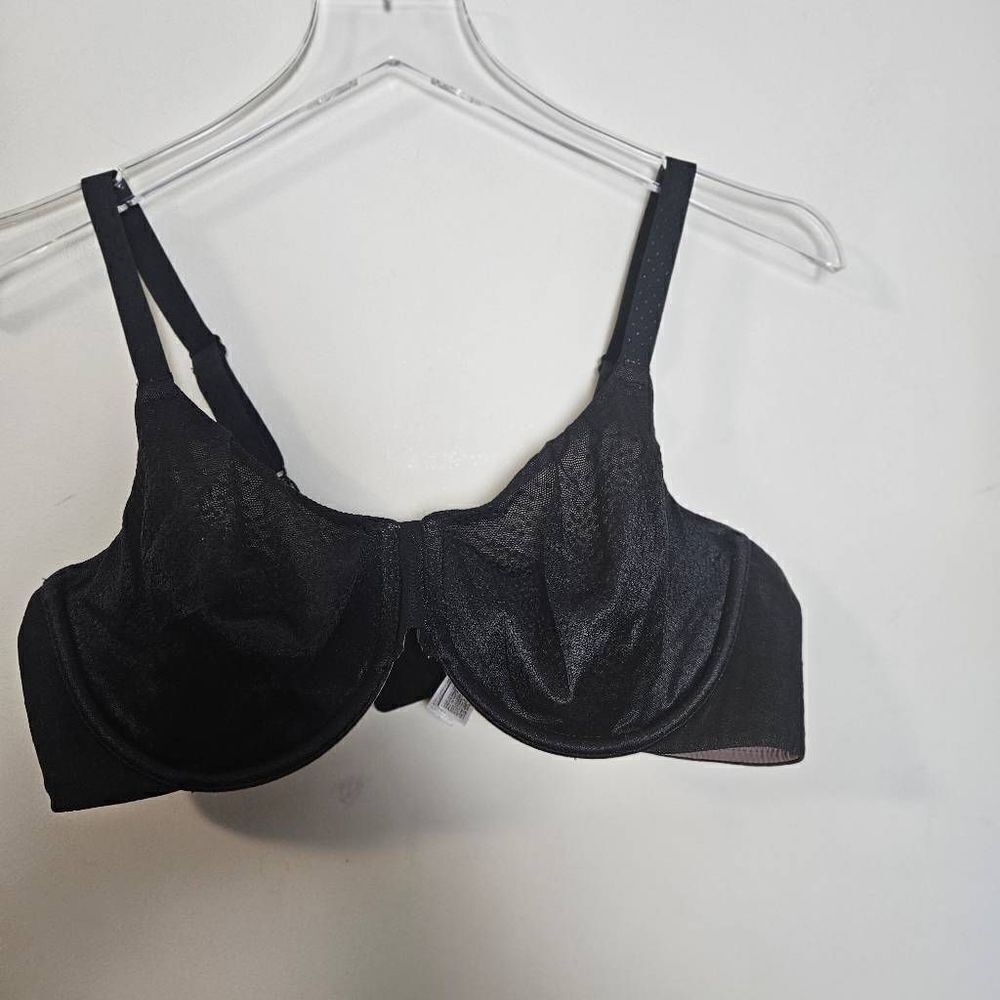Wacoal Women's Back Appeal Underwire Bra 38C Black 855303
